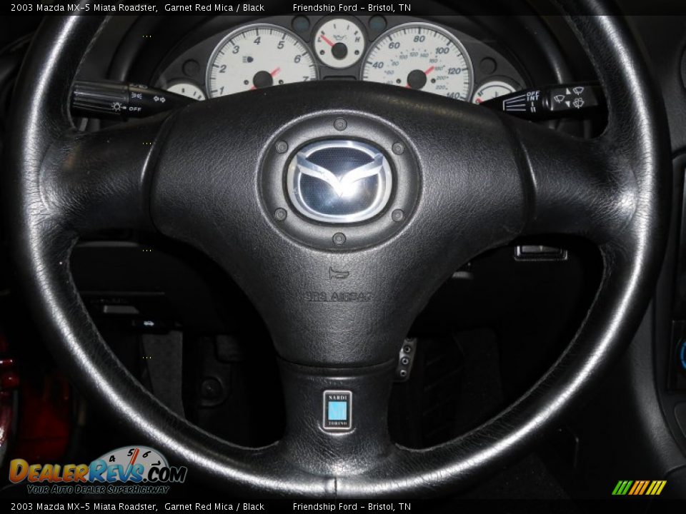 2003 Mazda MX-5 Miata Roadster Steering Wheel Photo #21