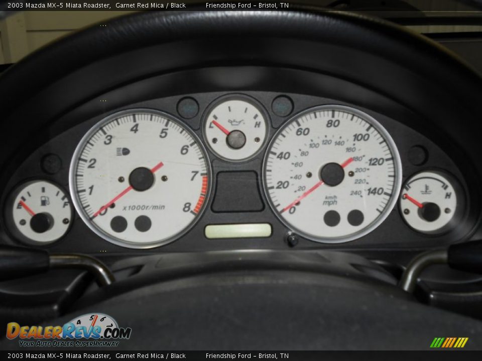 2003 Mazda MX-5 Miata Roadster Gauges Photo #22