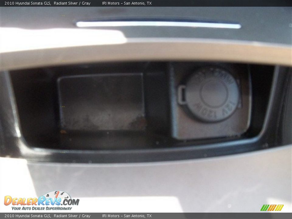 2010 Hyundai Sonata GLS Radiant Silver / Gray Photo #13