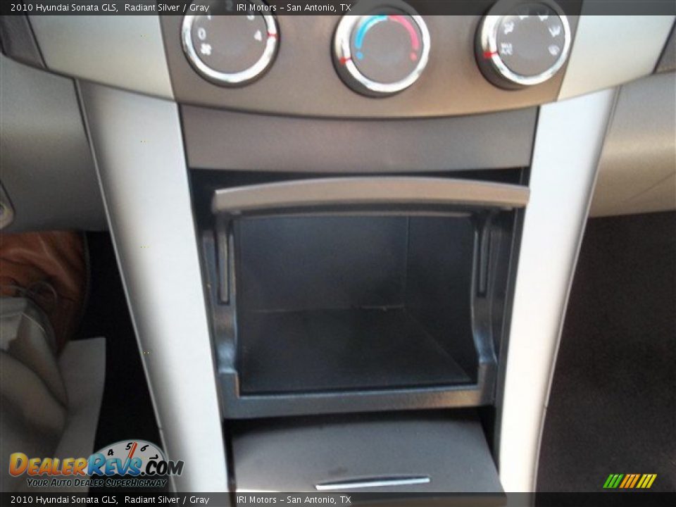 2010 Hyundai Sonata GLS Radiant Silver / Gray Photo #14