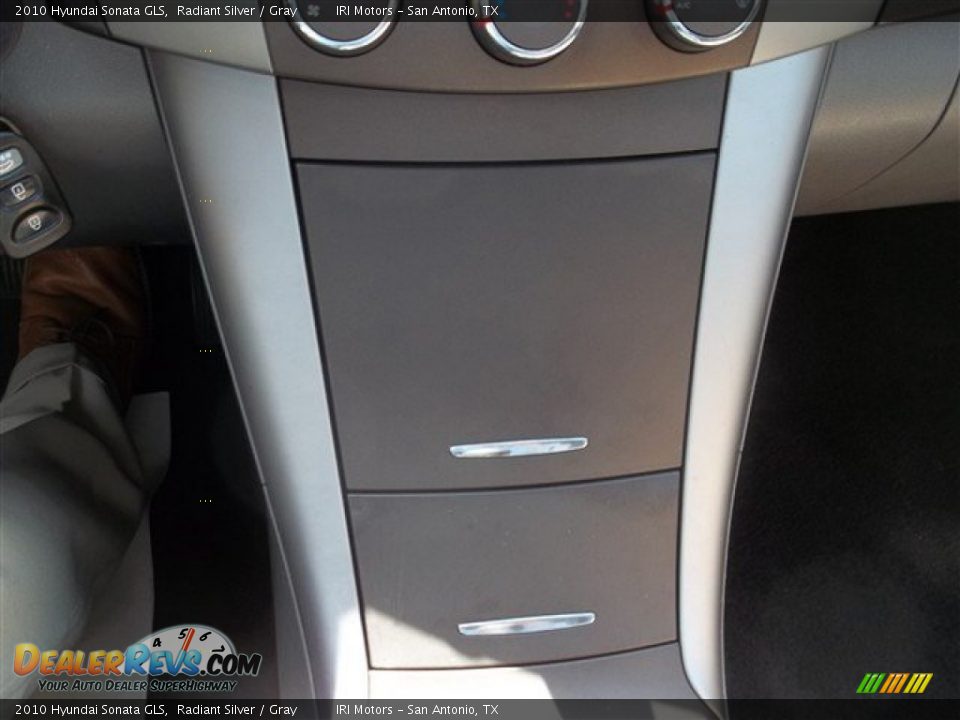 2010 Hyundai Sonata GLS Radiant Silver / Gray Photo #15