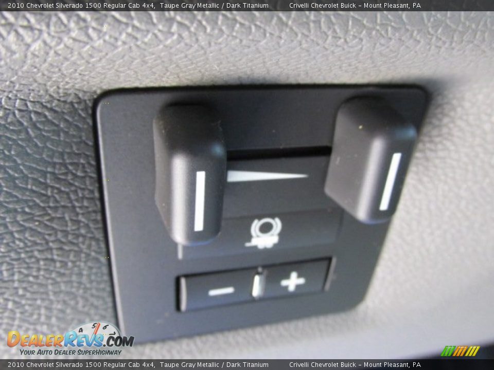 2010 Chevrolet Silverado 1500 Regular Cab 4x4 Taupe Gray Metallic / Dark Titanium Photo #19