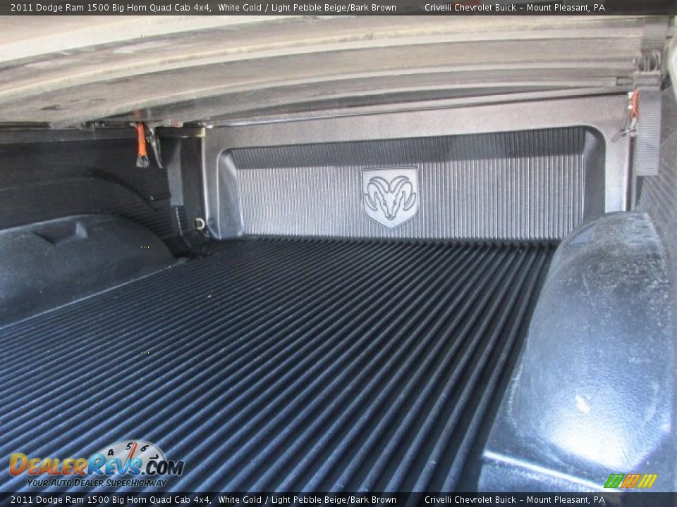 2011 Dodge Ram 1500 Big Horn Quad Cab 4x4 White Gold / Light Pebble Beige/Bark Brown Photo #7