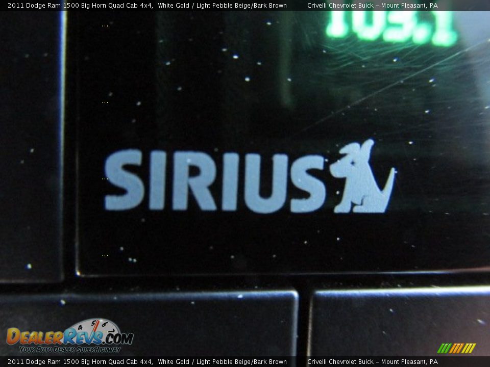 2011 Dodge Ram 1500 Big Horn Quad Cab 4x4 White Gold / Light Pebble Beige/Bark Brown Photo #27