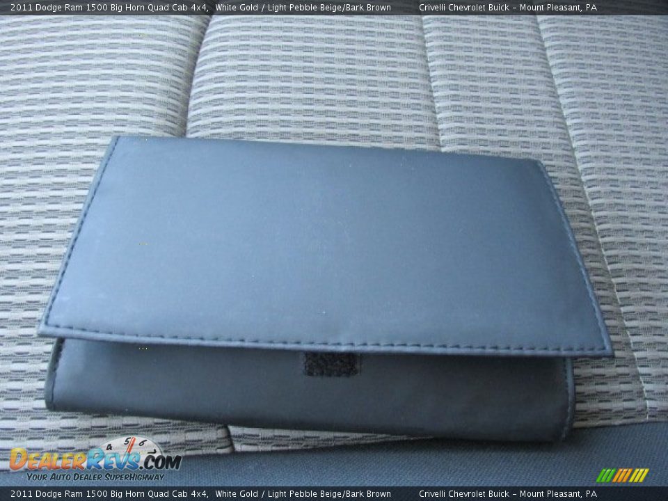 2011 Dodge Ram 1500 Big Horn Quad Cab 4x4 White Gold / Light Pebble Beige/Bark Brown Photo #34