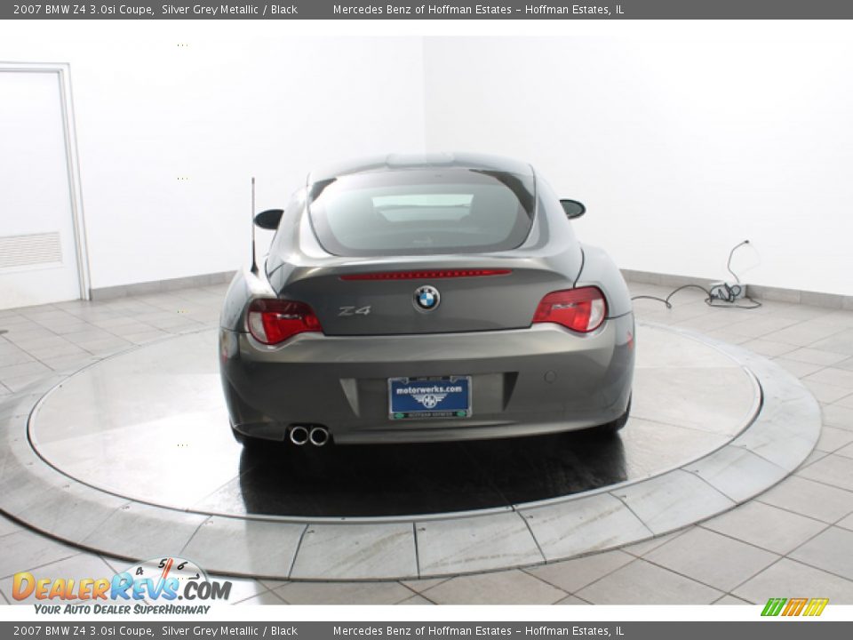 2007 BMW Z4 3.0si Coupe Silver Grey Metallic / Black Photo #4