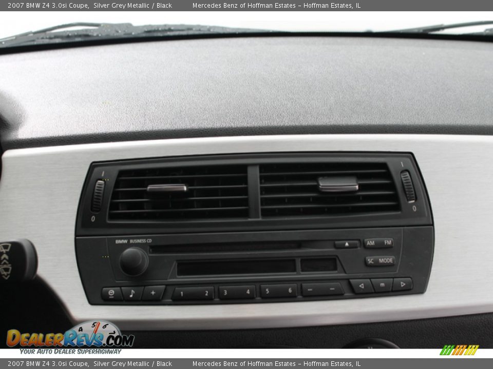 2007 BMW Z4 3.0si Coupe Silver Grey Metallic / Black Photo #10