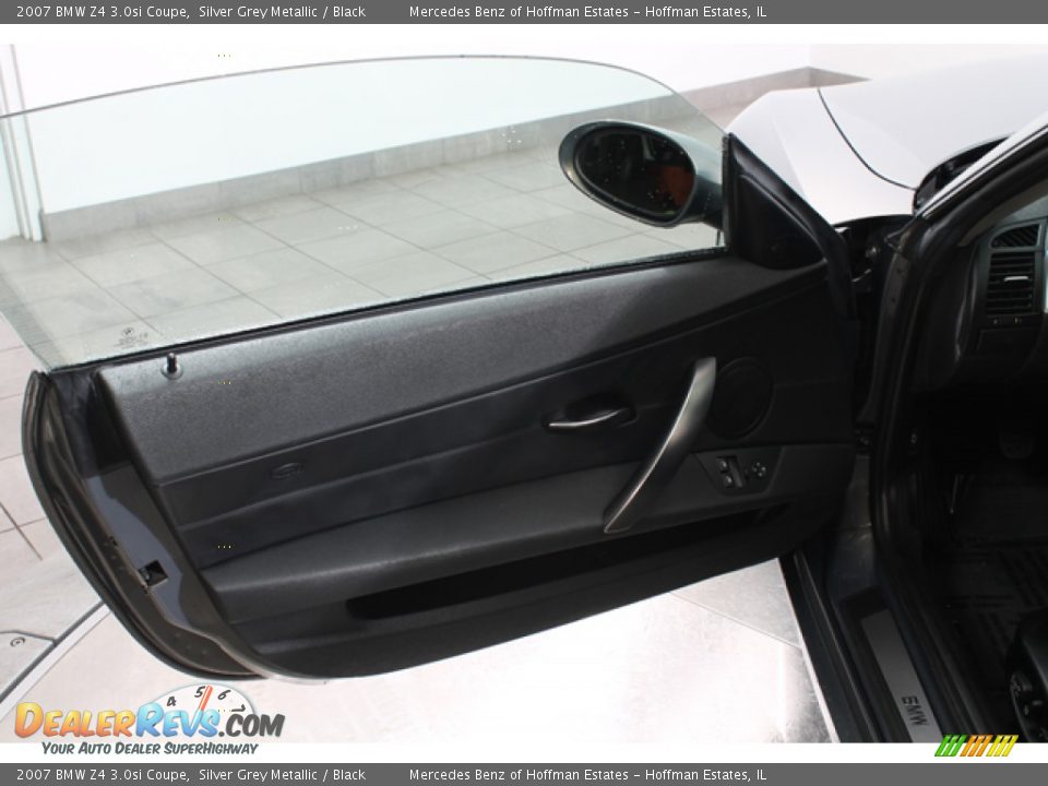 2007 BMW Z4 3.0si Coupe Silver Grey Metallic / Black Photo #14
