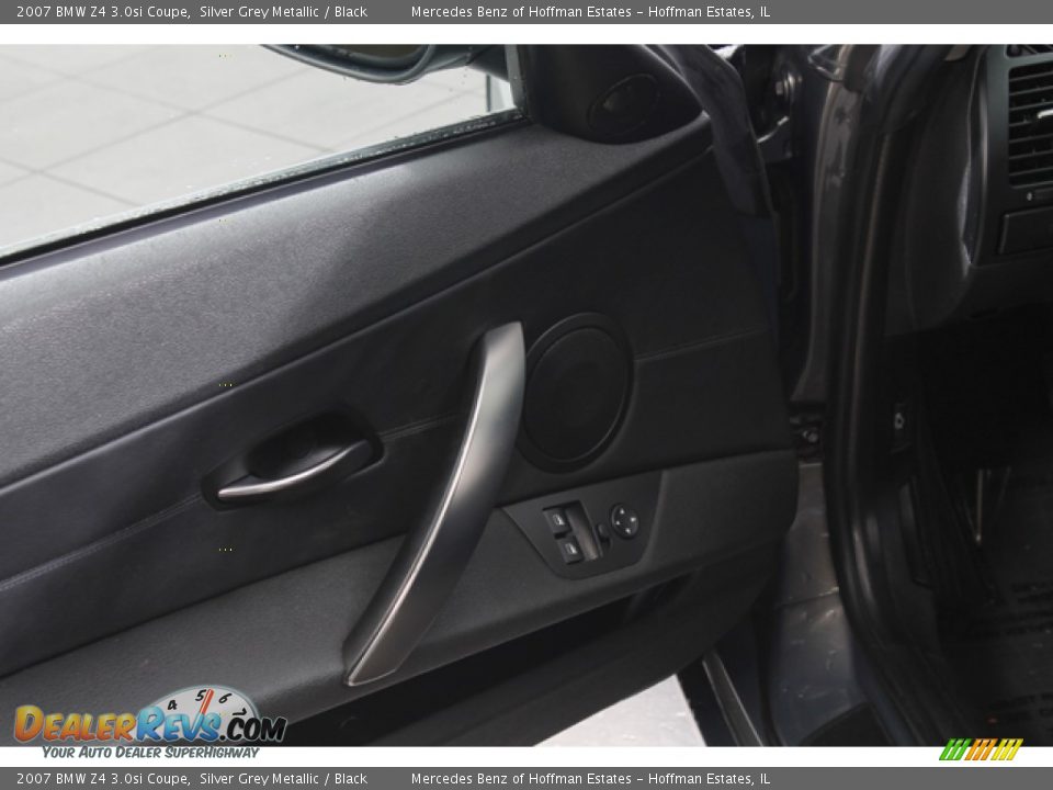 2007 BMW Z4 3.0si Coupe Silver Grey Metallic / Black Photo #15
