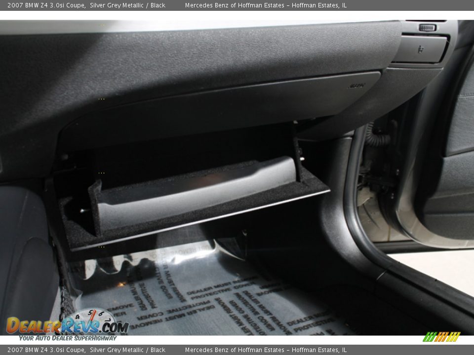 2007 BMW Z4 3.0si Coupe Silver Grey Metallic / Black Photo #18