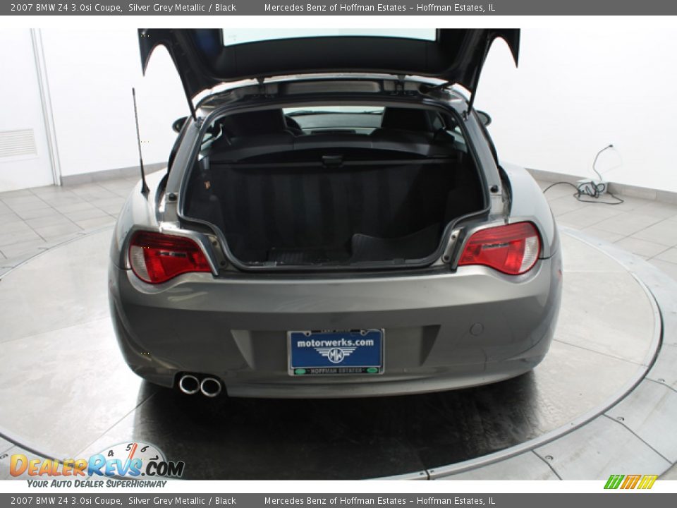 2007 BMW Z4 3.0si Coupe Silver Grey Metallic / Black Photo #19