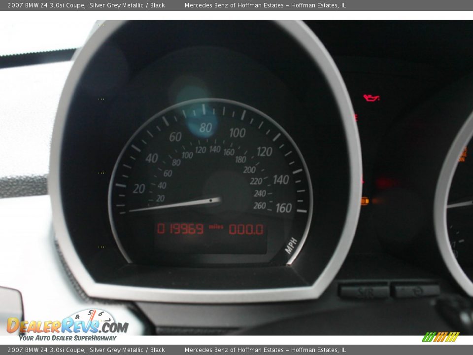 2007 BMW Z4 3.0si Coupe Silver Grey Metallic / Black Photo #21