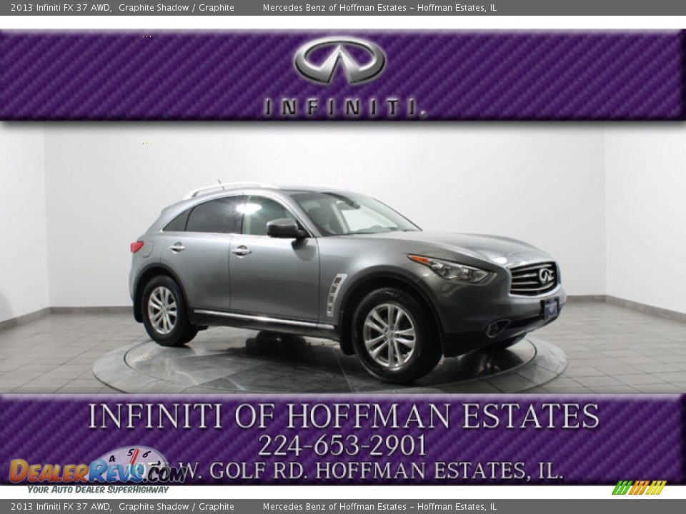 2013 Infiniti FX 37 AWD Graphite Shadow / Graphite Photo #1