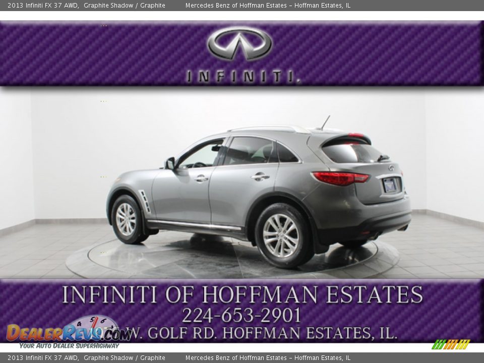 2013 Infiniti FX 37 AWD Graphite Shadow / Graphite Photo #5