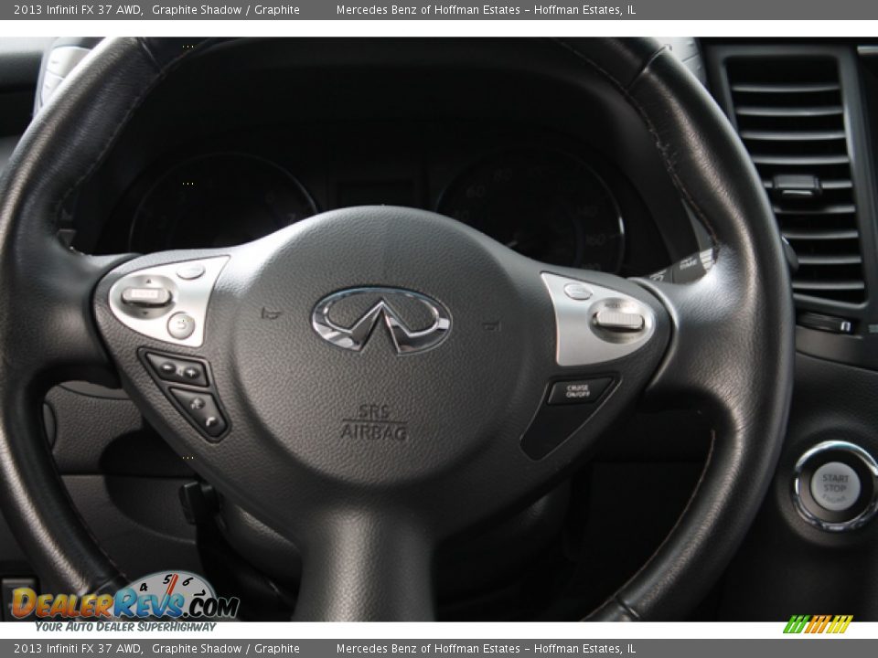 2013 Infiniti FX 37 AWD Graphite Shadow / Graphite Photo #8