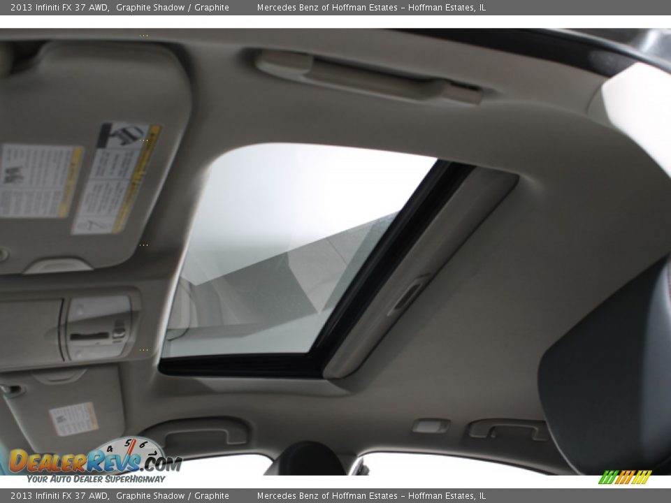2013 Infiniti FX 37 AWD Graphite Shadow / Graphite Photo #25