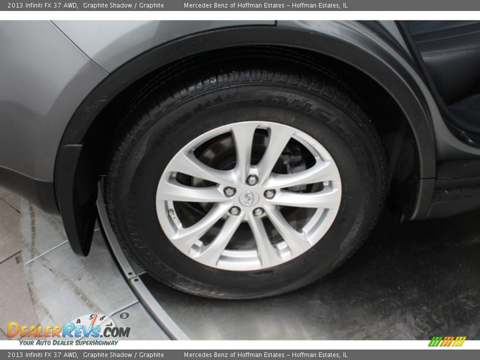 2013 Infiniti FX 37 AWD Graphite Shadow / Graphite Photo #30