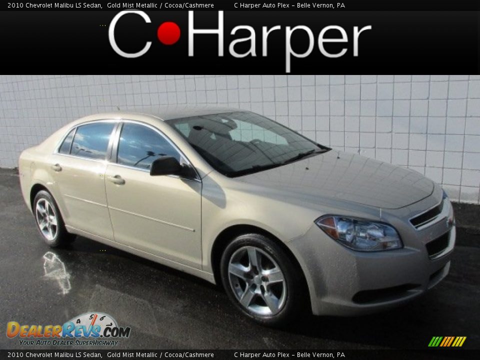 2010 Chevrolet Malibu LS Sedan Gold Mist Metallic / Cocoa/Cashmere Photo #1