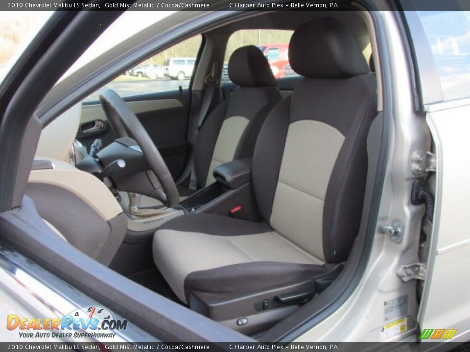2010 Chevrolet Malibu LS Sedan Gold Mist Metallic / Cocoa/Cashmere Photo #11