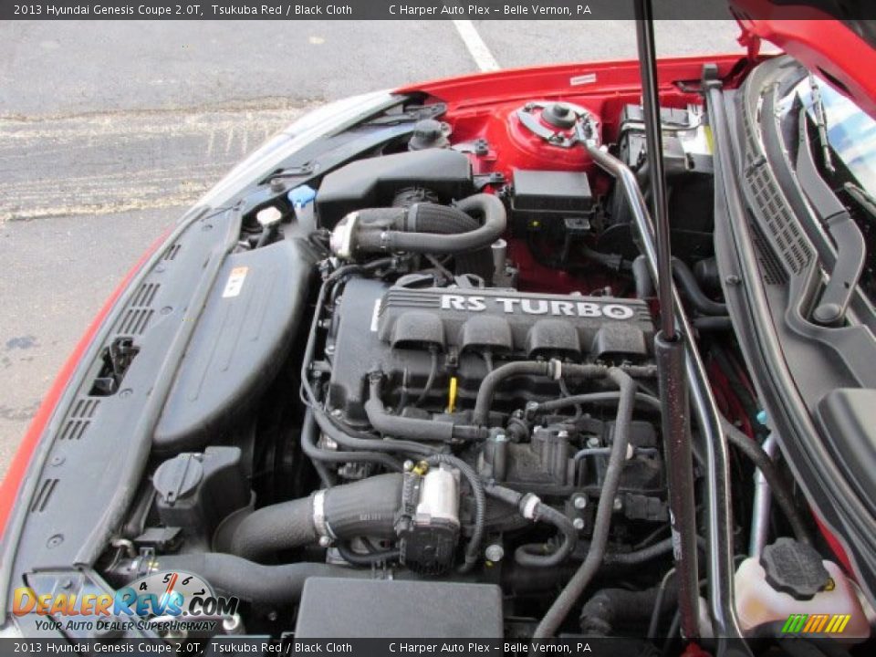 2013 Hyundai Genesis Coupe 2.0T 2.0 Liter Twin-Scroll Turbocharged DOHC 16-Valve Dual-CVVT 4 Cylinder Engine Photo #11