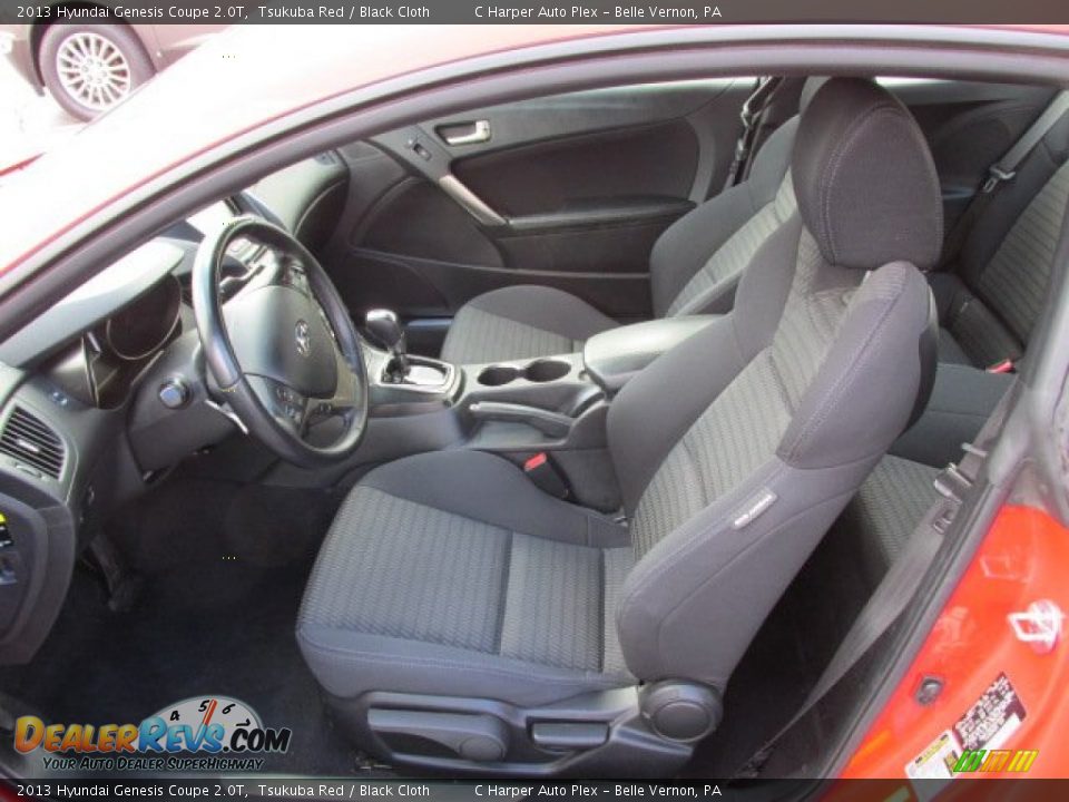 Front Seat of 2013 Hyundai Genesis Coupe 2.0T Photo #12