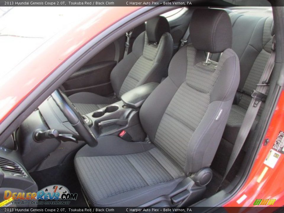 Front Seat of 2013 Hyundai Genesis Coupe 2.0T Photo #14