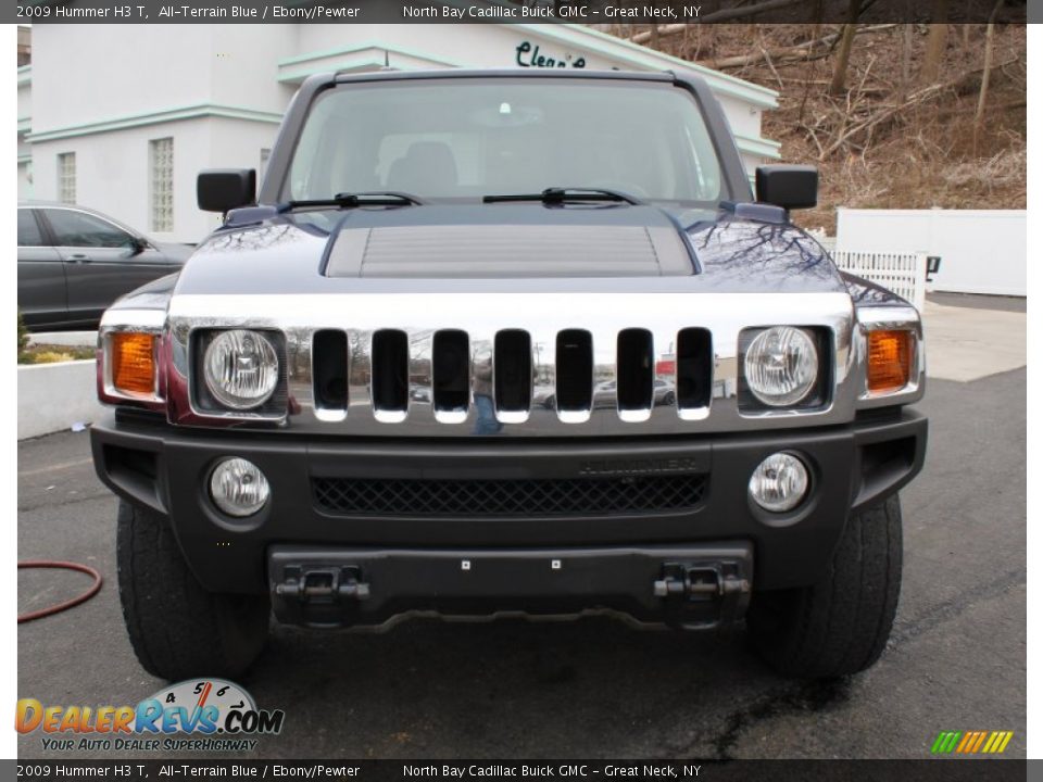 2009 Hummer H3 T All-Terrain Blue / Ebony/Pewter Photo #2