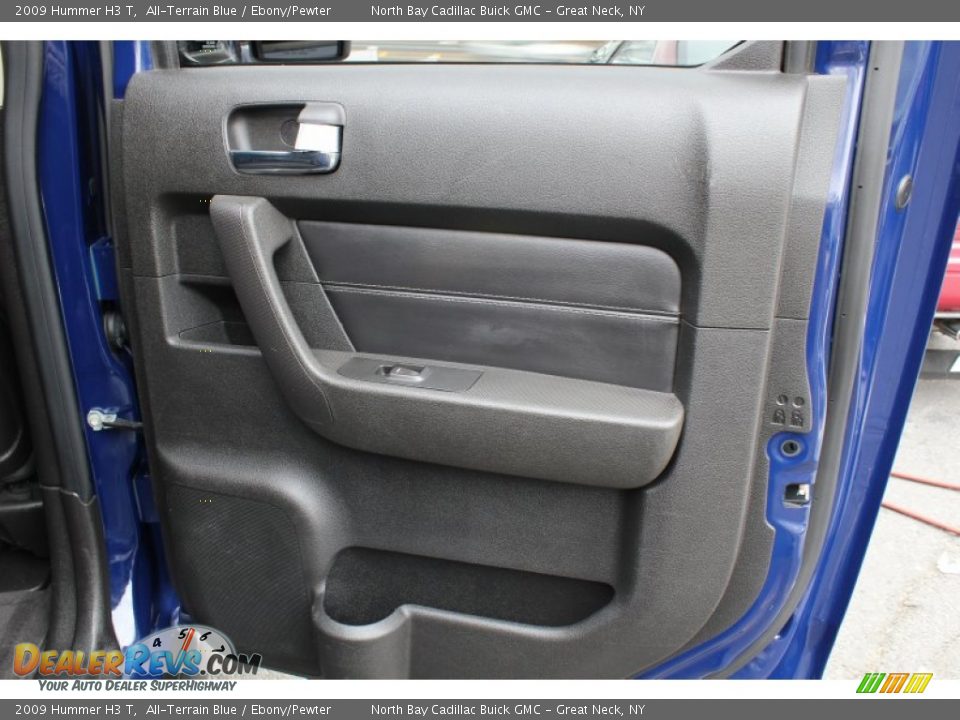 2009 Hummer H3 T All-Terrain Blue / Ebony/Pewter Photo #12