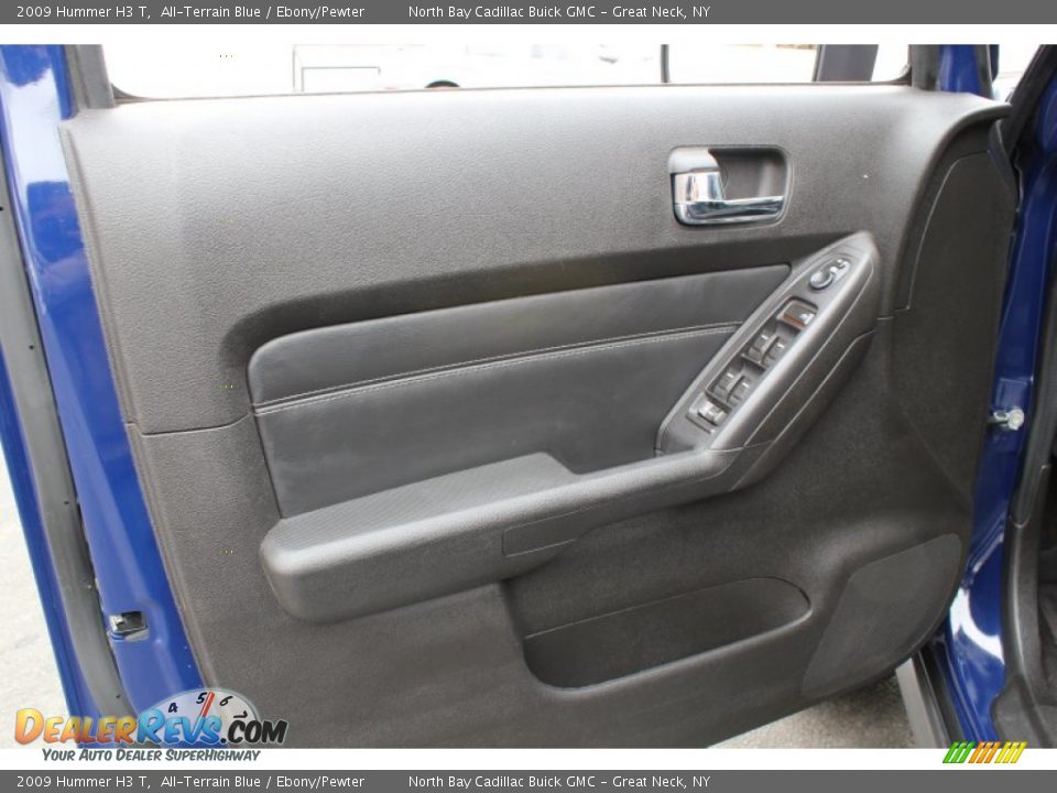 2009 Hummer H3 T All-Terrain Blue / Ebony/Pewter Photo #19