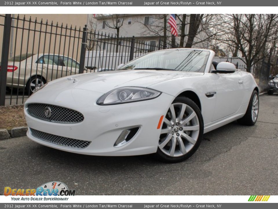 Front 3/4 View of 2012 Jaguar XK XK Convertible Photo #1