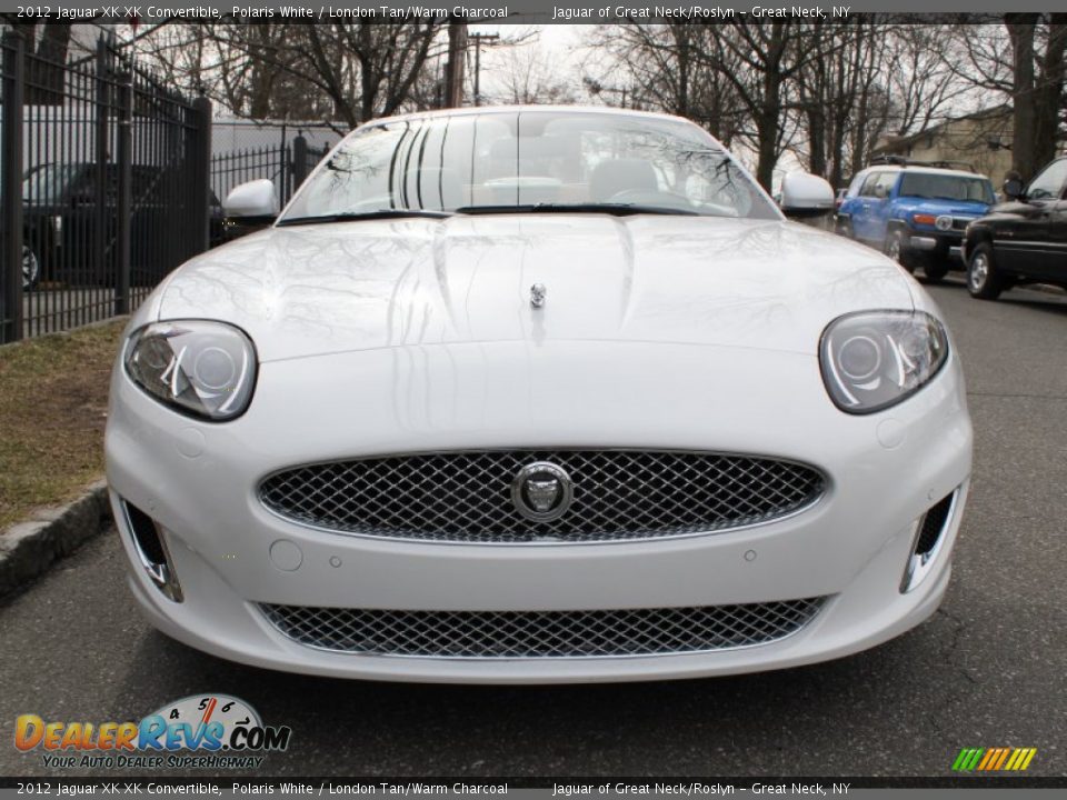Polaris White 2012 Jaguar XK XK Convertible Photo #2