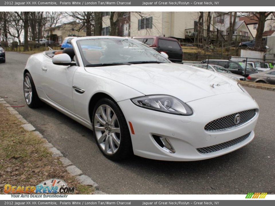 Front 3/4 View of 2012 Jaguar XK XK Convertible Photo #7