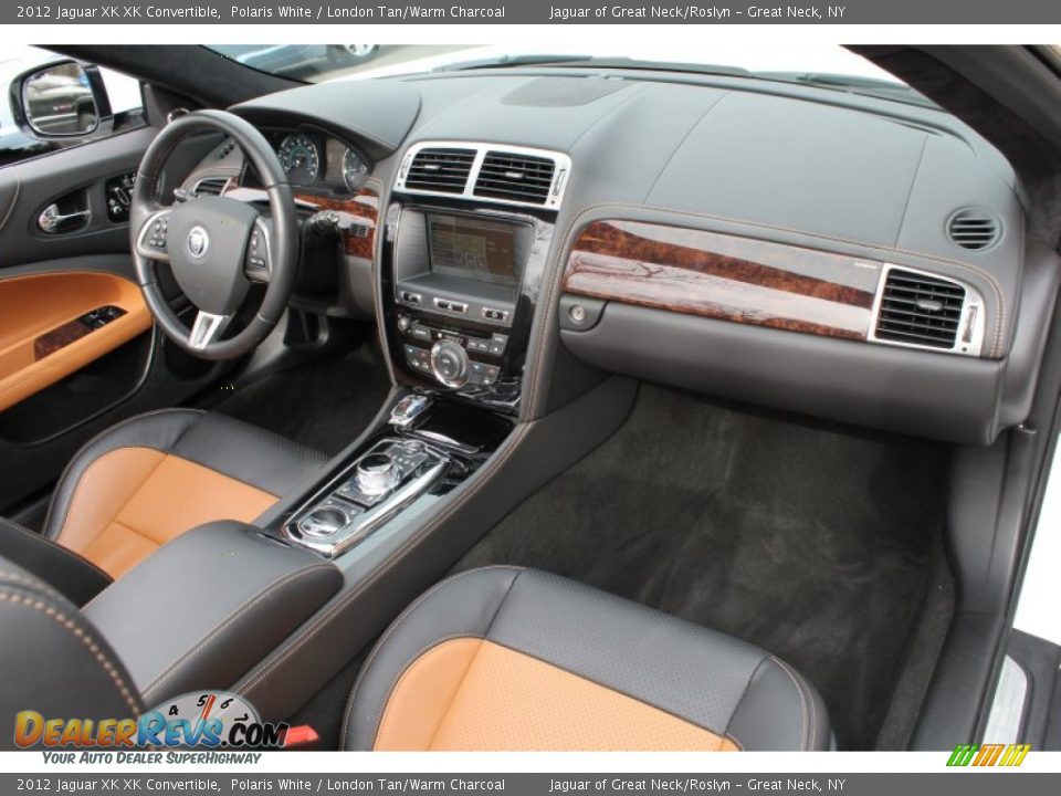 Dashboard of 2012 Jaguar XK XK Convertible Photo #11