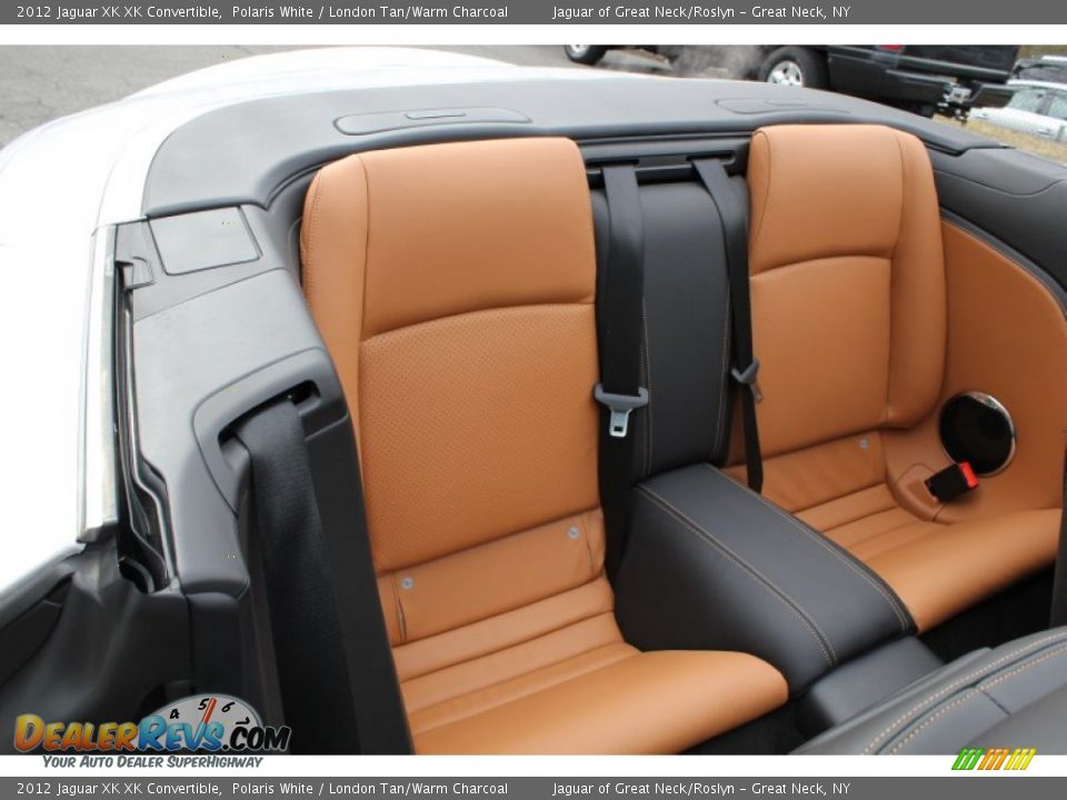 Rear Seat of 2012 Jaguar XK XK Convertible Photo #12