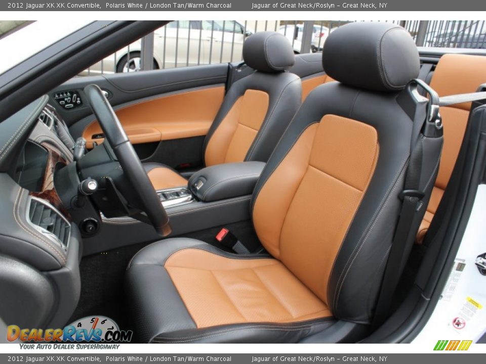 Front Seat of 2012 Jaguar XK XK Convertible Photo #16