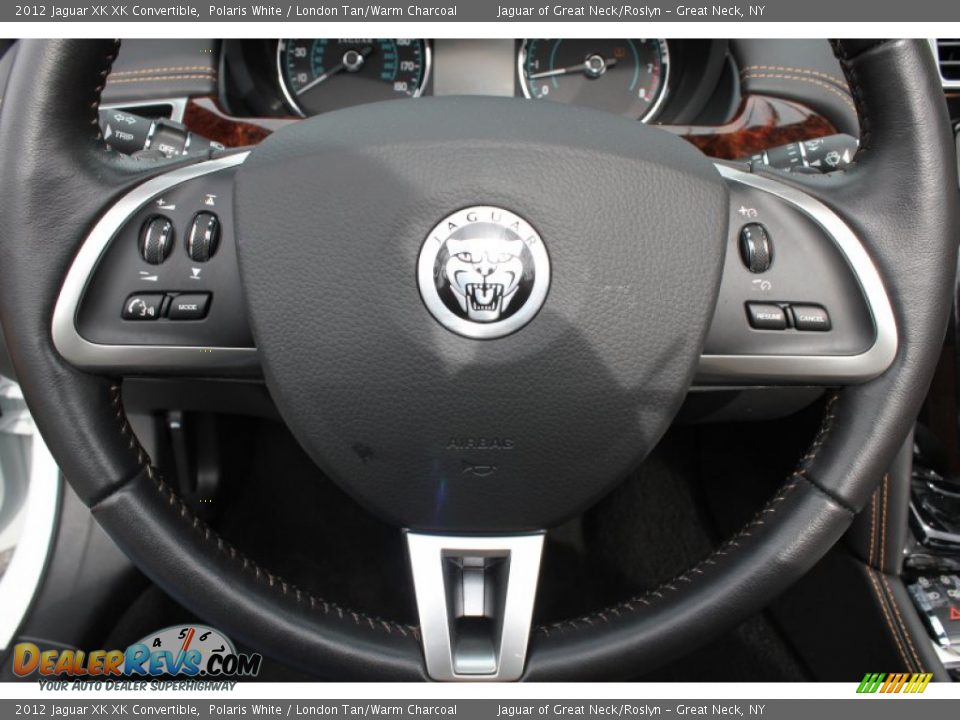 2012 Jaguar XK XK Convertible Steering Wheel Photo #24
