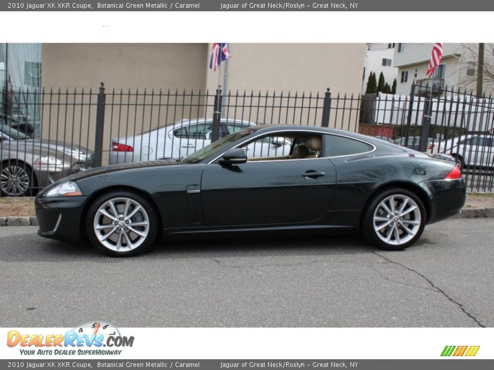 Botanical Green Metallic 2010 Jaguar XK XKR Coupe Photo #3