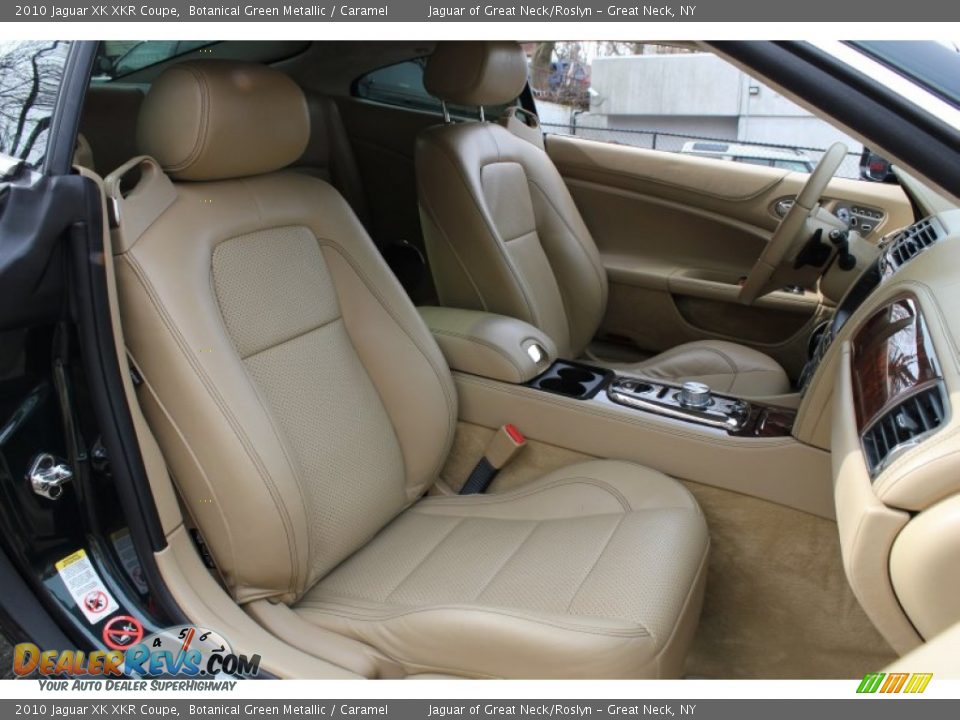 Front Seat of 2010 Jaguar XK XKR Coupe Photo #10