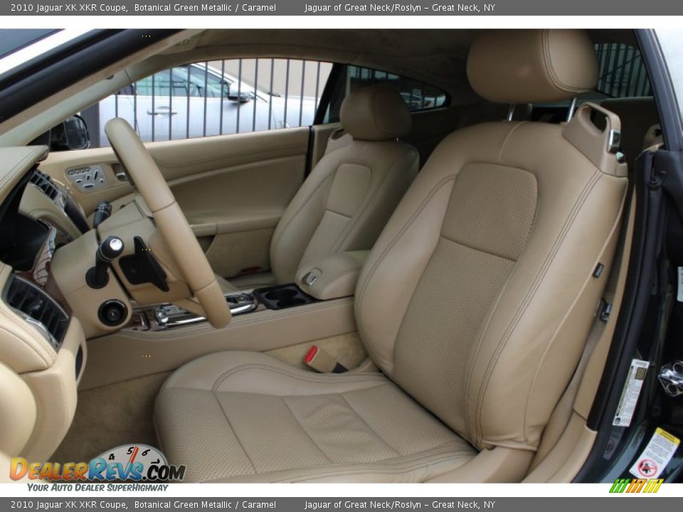 Front Seat of 2010 Jaguar XK XKR Coupe Photo #16
