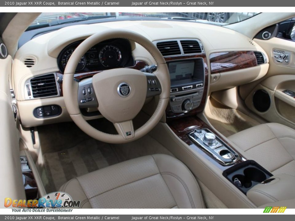 Caramel Interior - 2010 Jaguar XK XKR Coupe Photo #25