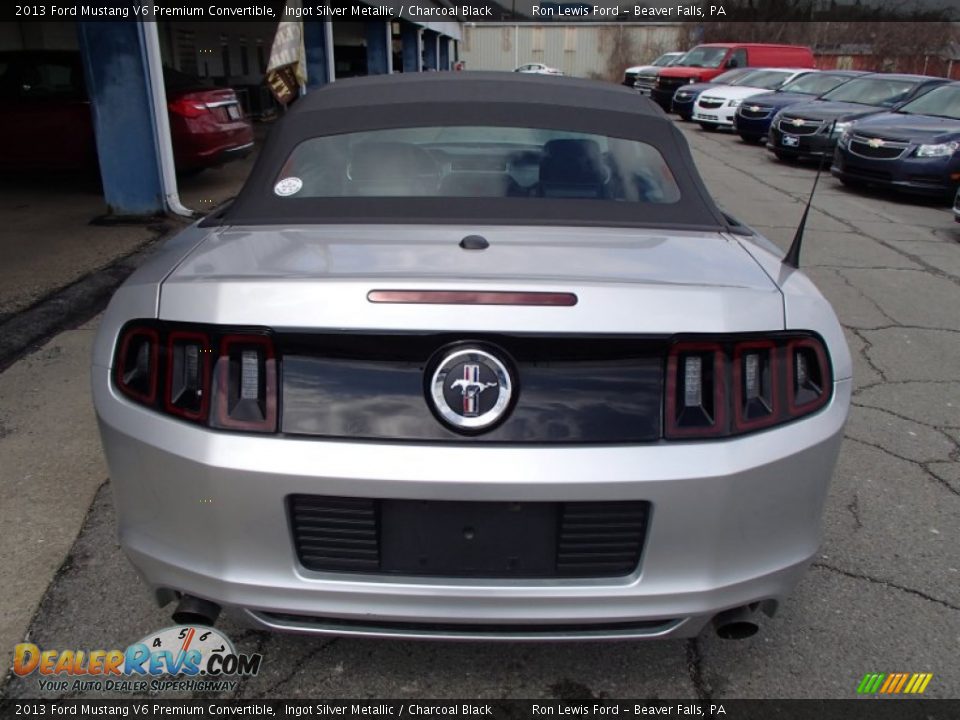 2013 Ford Mustang V6 Premium Convertible Ingot Silver Metallic ...