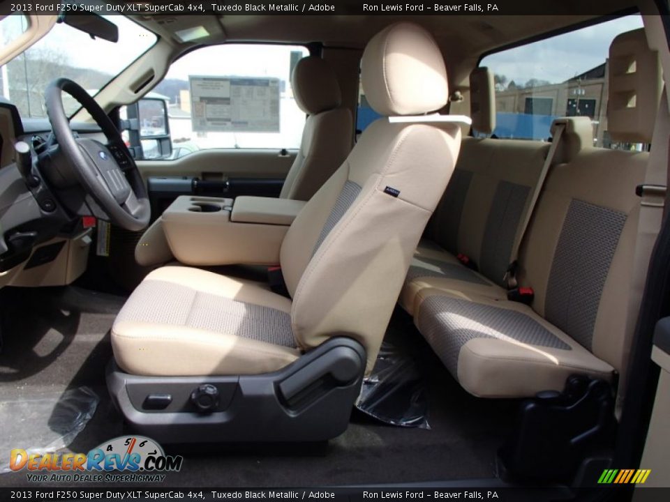 Adobe Interior - 2013 Ford F250 Super Duty XLT SuperCab 4x4 Photo #14