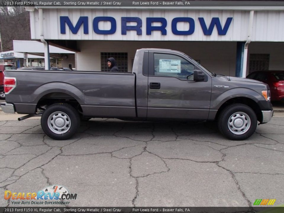 2013 Ford F150 XL Regular Cab Sterling Gray Metallic / Steel Gray Photo #1