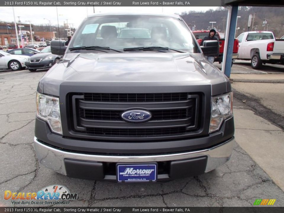2013 Ford F150 XL Regular Cab Sterling Gray Metallic / Steel Gray Photo #3