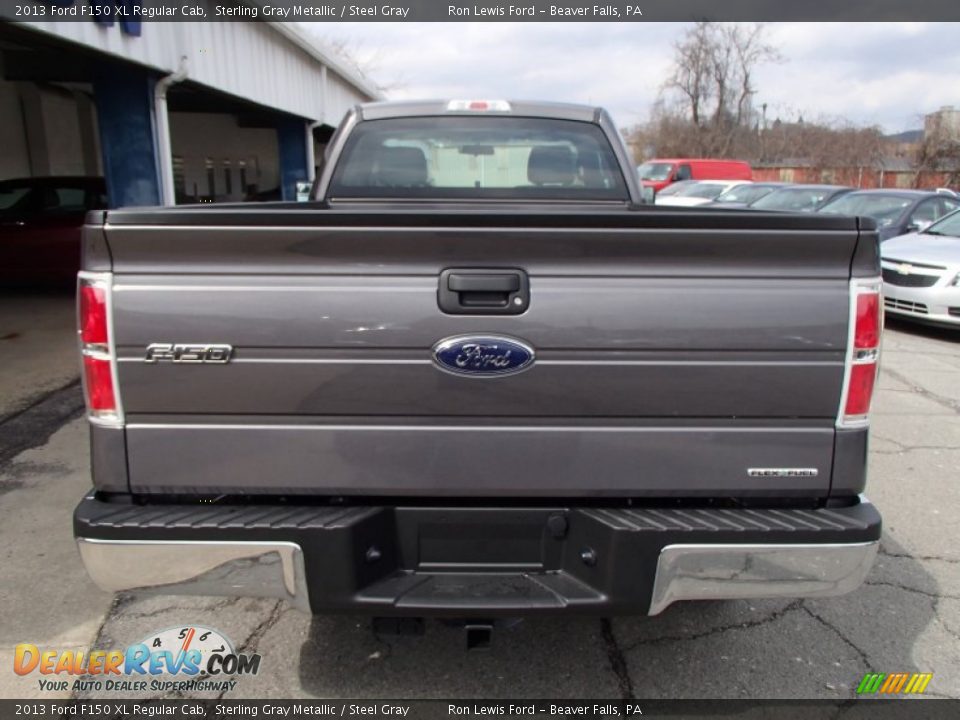 2013 Ford F150 XL Regular Cab Sterling Gray Metallic / Steel Gray Photo #7