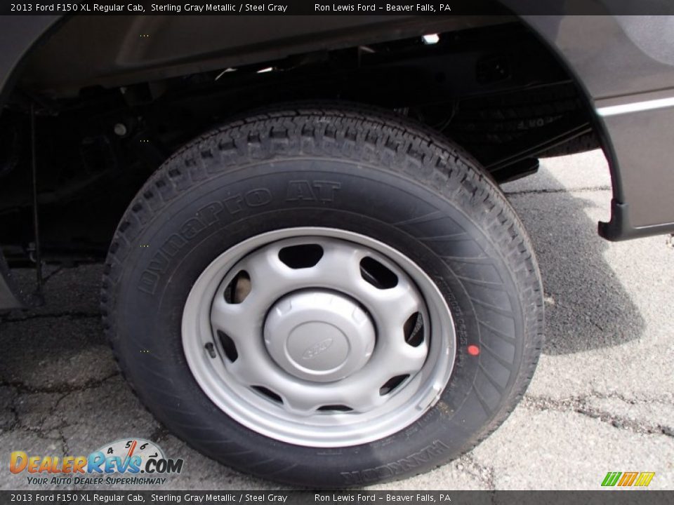 2013 Ford F150 XL Regular Cab Sterling Gray Metallic / Steel Gray Photo #9