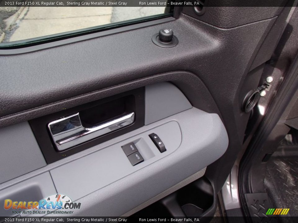 2013 Ford F150 XL Regular Cab Sterling Gray Metallic / Steel Gray Photo #13