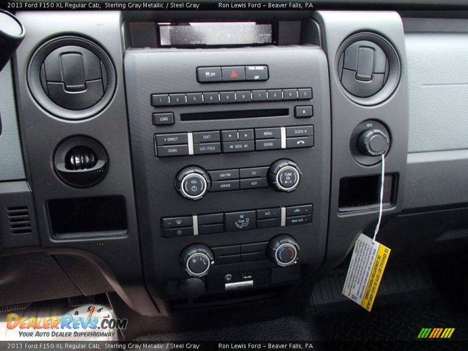 2013 Ford F150 XL Regular Cab Sterling Gray Metallic / Steel Gray Photo #15