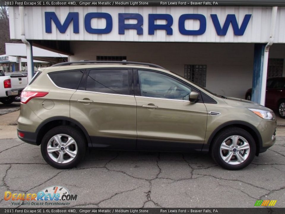 2013 Ford Escape SE 1.6L EcoBoost 4WD Ginger Ale Metallic / Medium Light Stone Photo #1