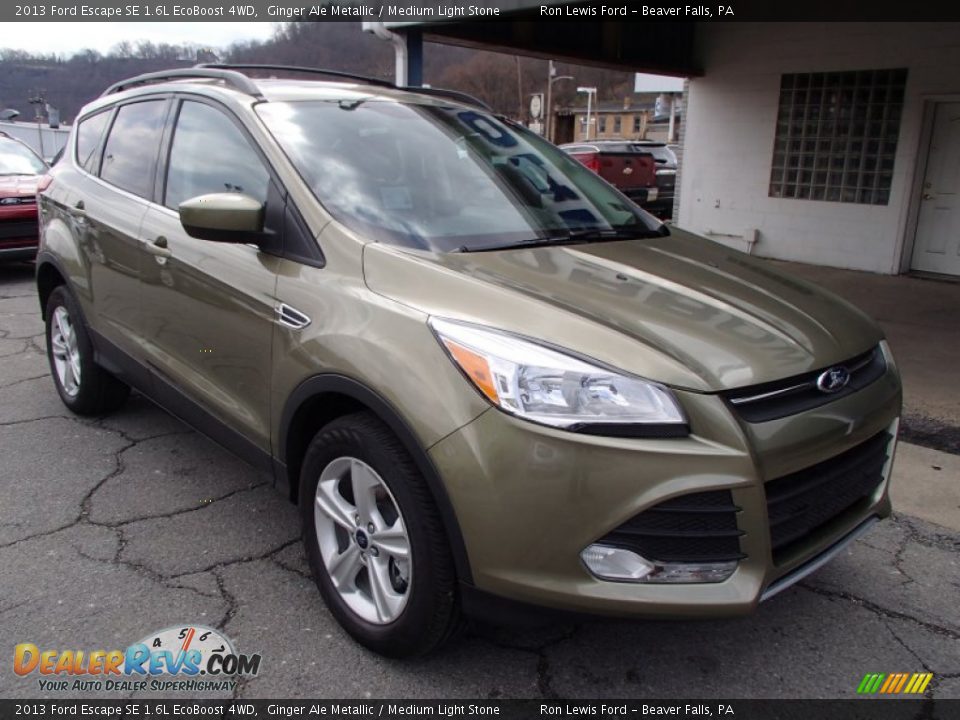2013 Ford Escape SE 1.6L EcoBoost 4WD Ginger Ale Metallic / Medium Light Stone Photo #2